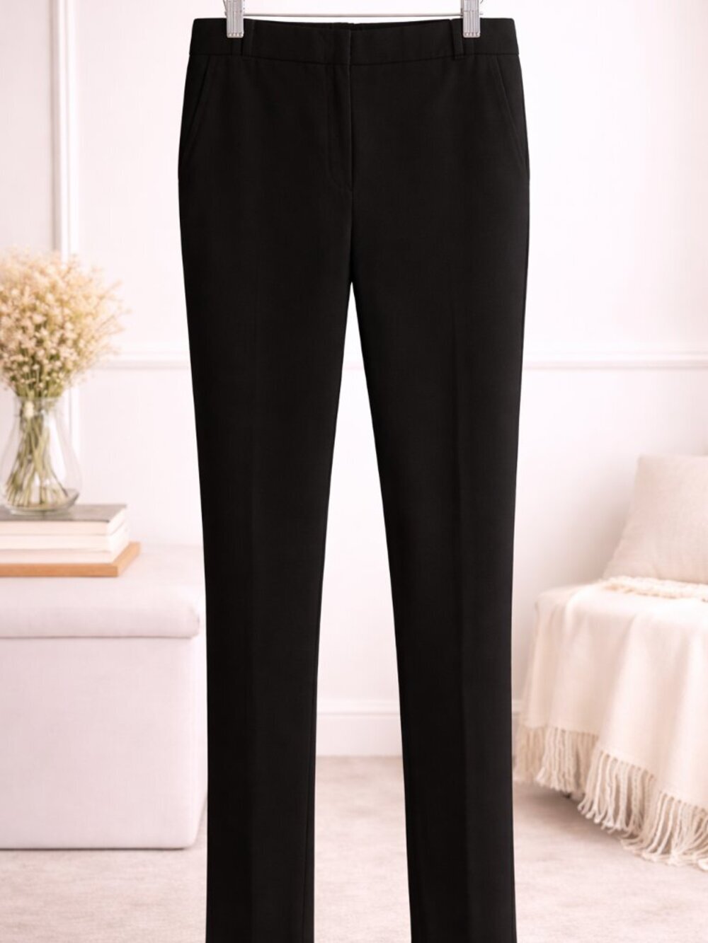 Rag & Bone Simone Skinny Pants Black Size 00 Preloved High Rise Stretch
